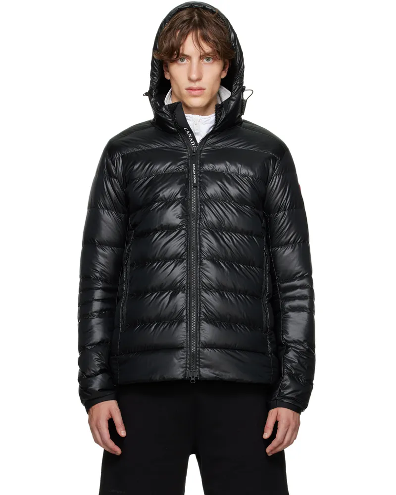 Canada Goose Black Crofton Down Jacket Black