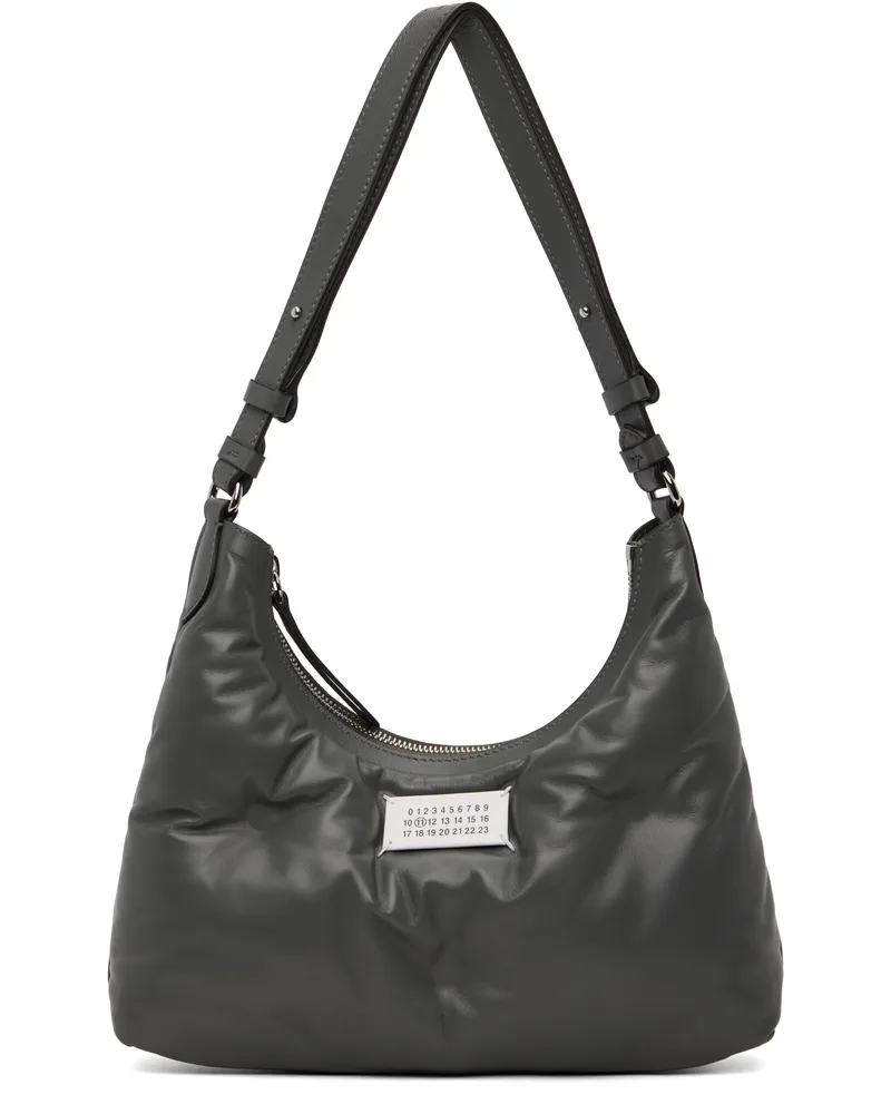 Maison Margiela Gray Glam Slam Small Bag T8127