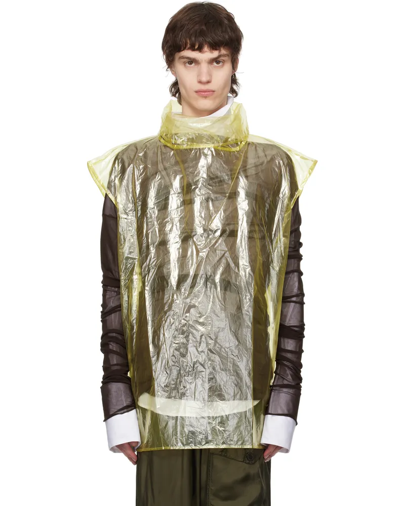 Dries van Noten Yellow Sheer T-shirt 201