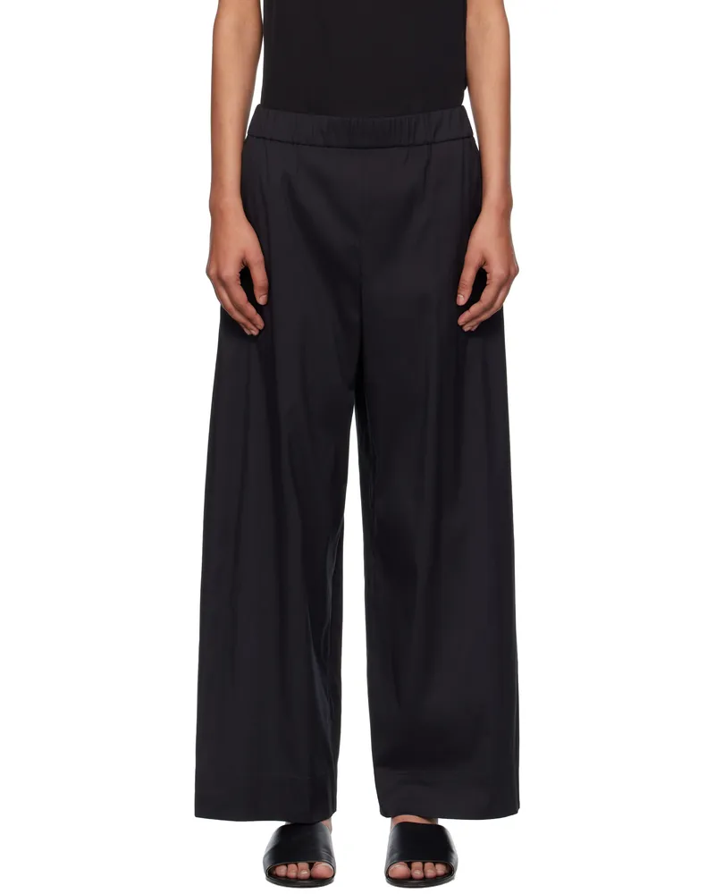 Max Mara Black Rio Trousers 005