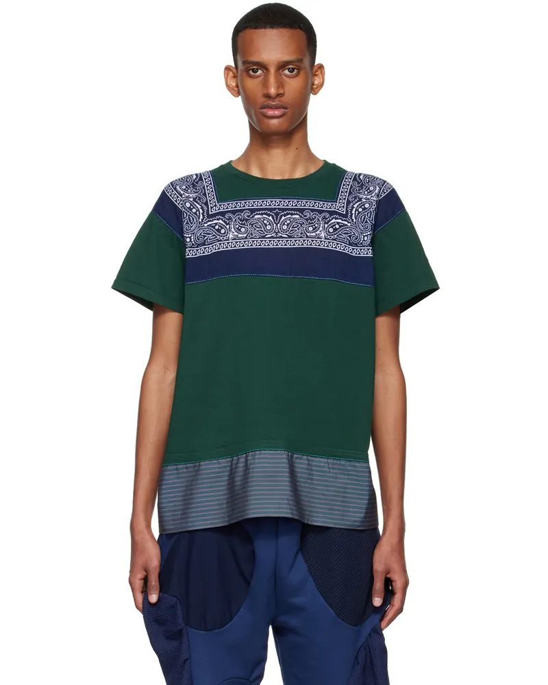 SC103 SSENSE Exclusive Green T-Shirt Eel