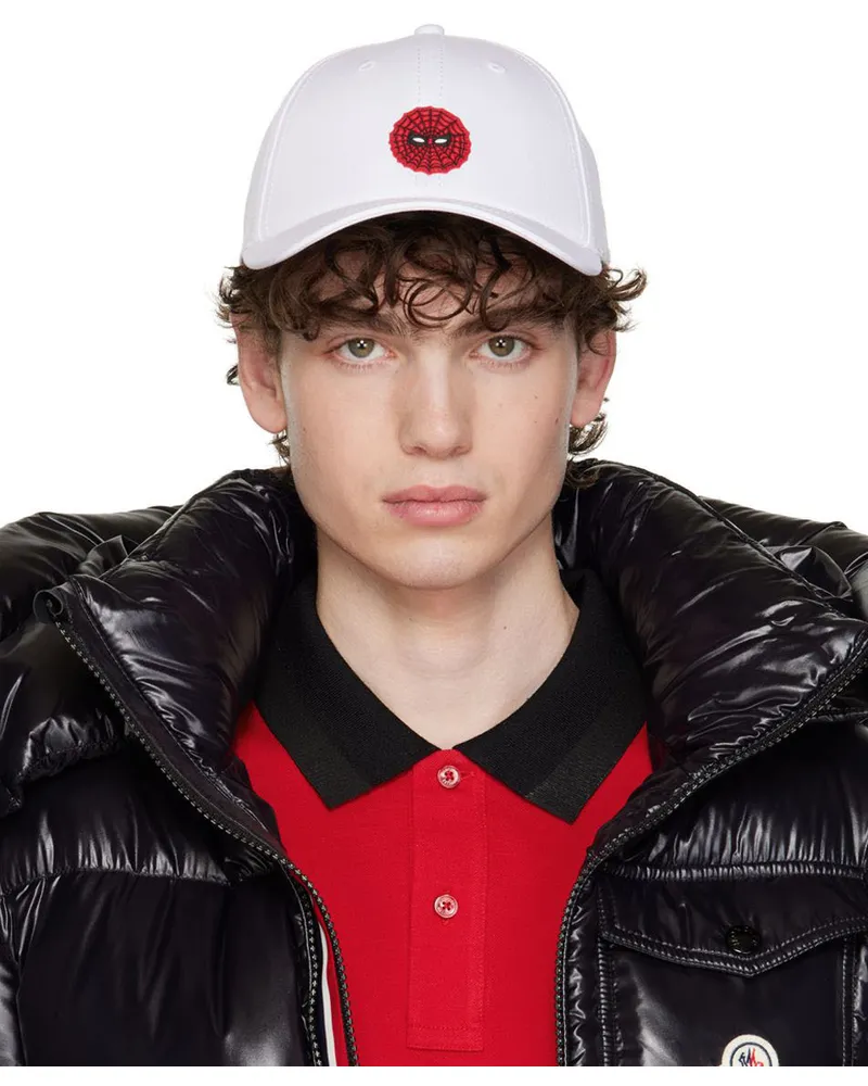 Moncler White Spider-Man Cap 001