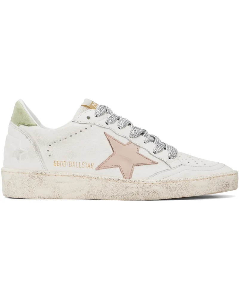 Golden Goose White Ball Star Sneakers 12164
