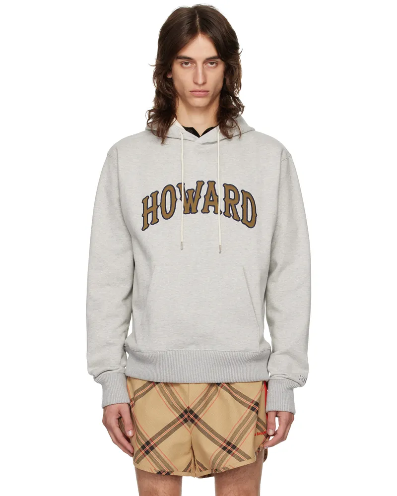 Wales Bonner Gray Howard University Edition 'Howard' Hoodie Grey