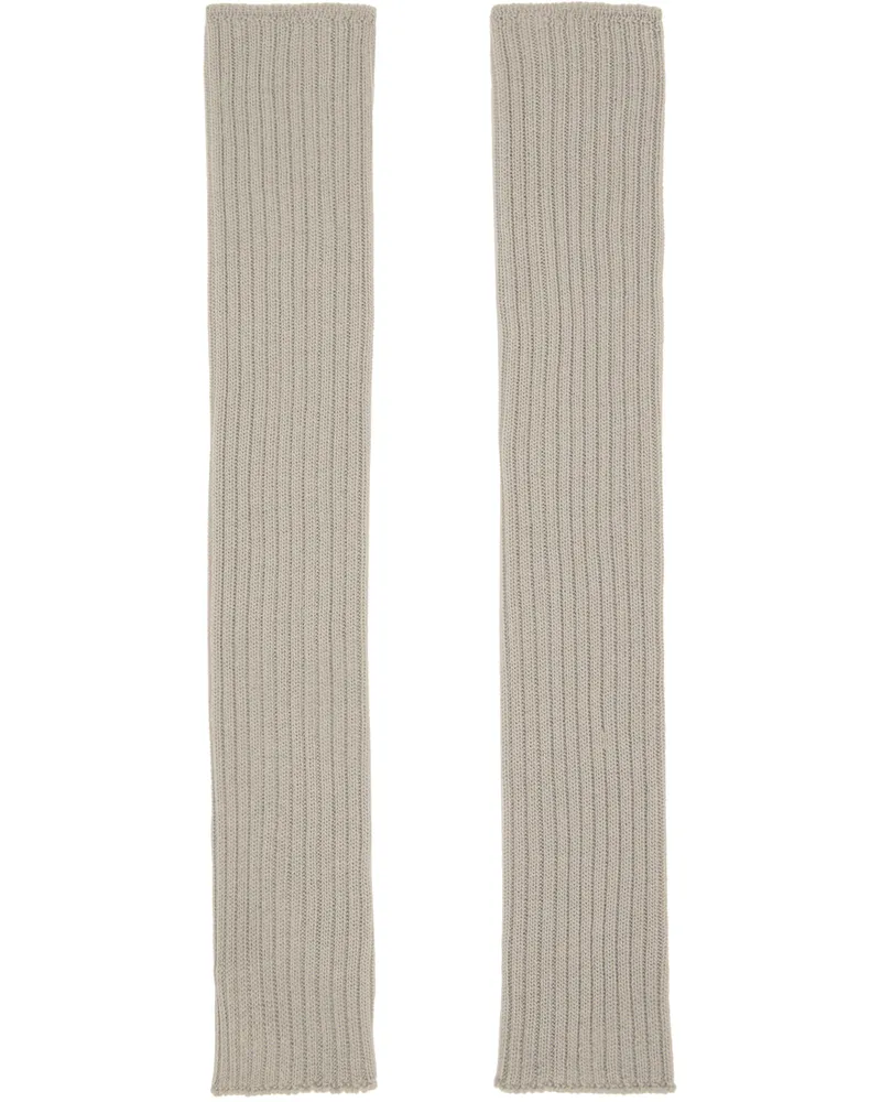 Rick Owens Off-White Press-Stud Arm Warmers 08