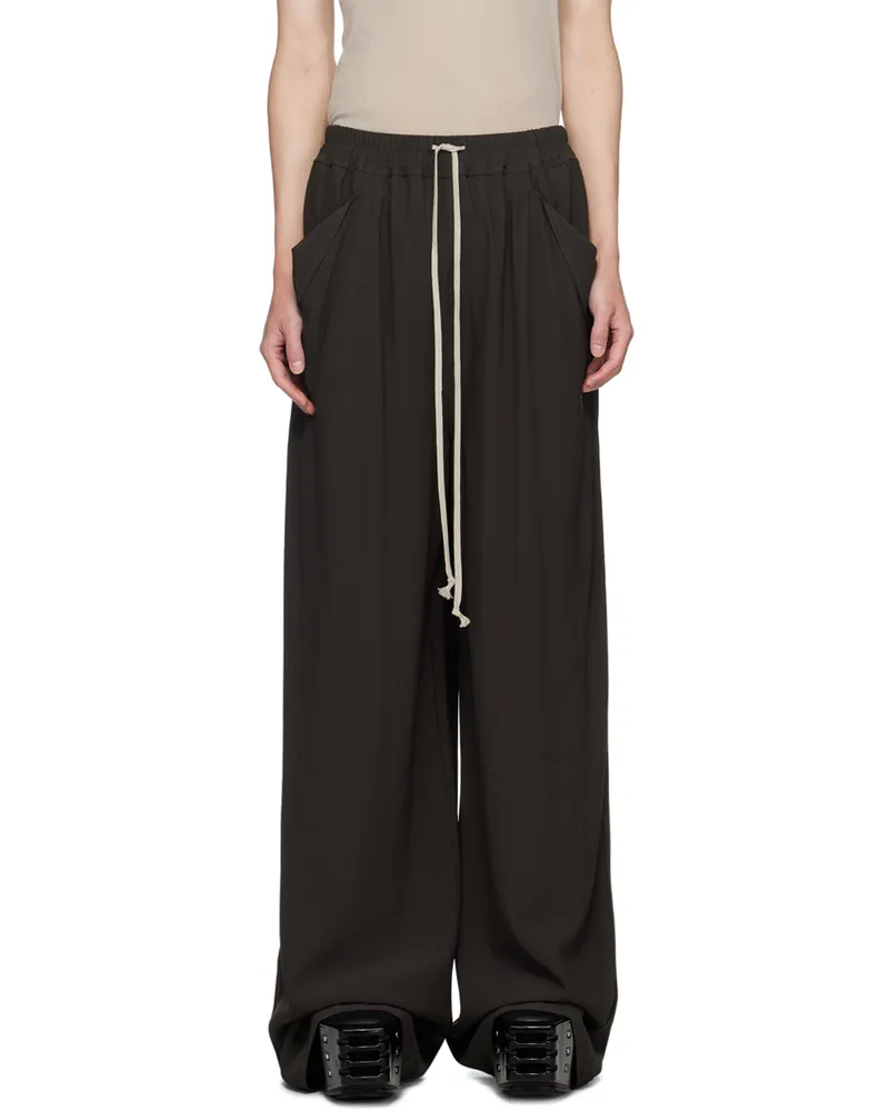 Rick Owens Gray Porterville Lido Trousers 78