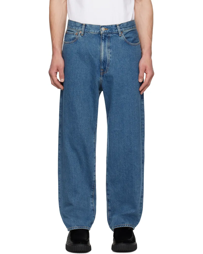 Wacko Maria Blue Washed Jeans Indigo