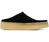 Black Wallabee Cup Lo Loafers