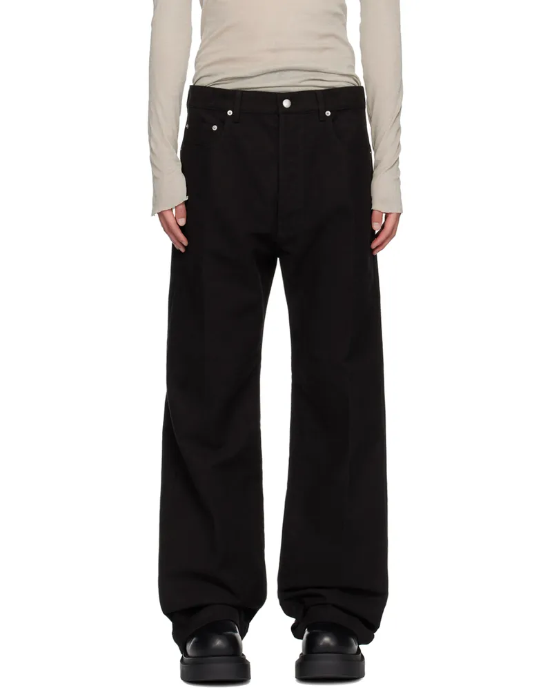 Rick Owens Black Porterville Geth Trousers 09