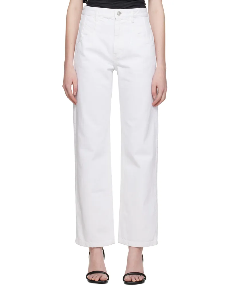 Isabel Marant White Nadege Jeans 20wh