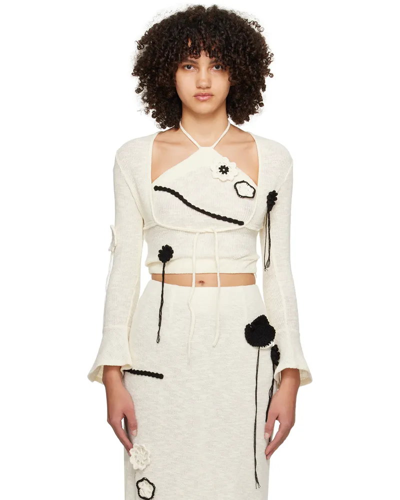 Kijun Off-White Sophie Cardigan Ivory
