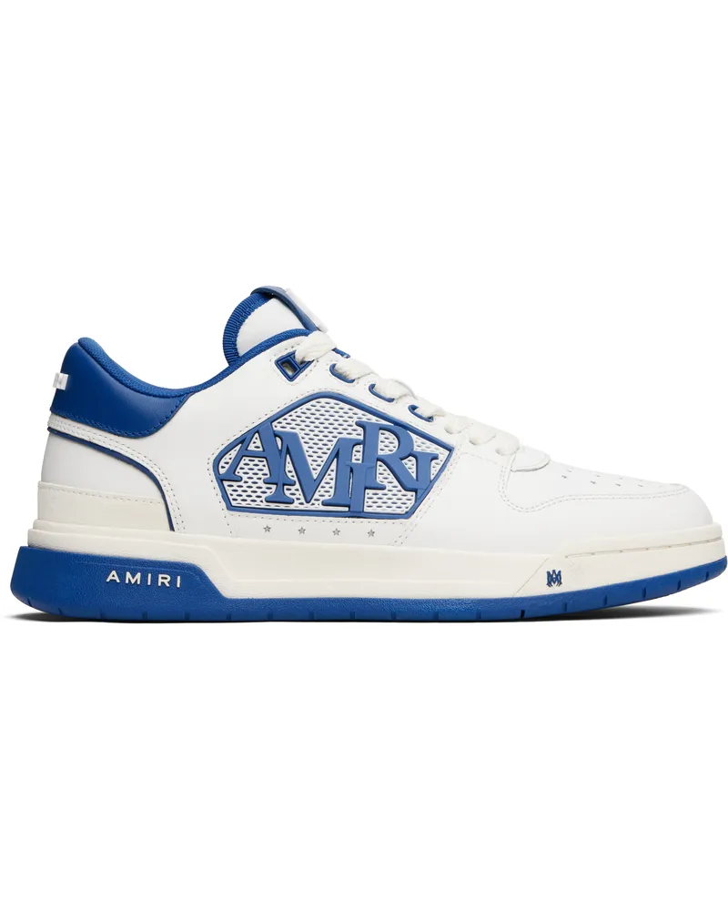 Amiri White & Navy Classic Low Sneakers White