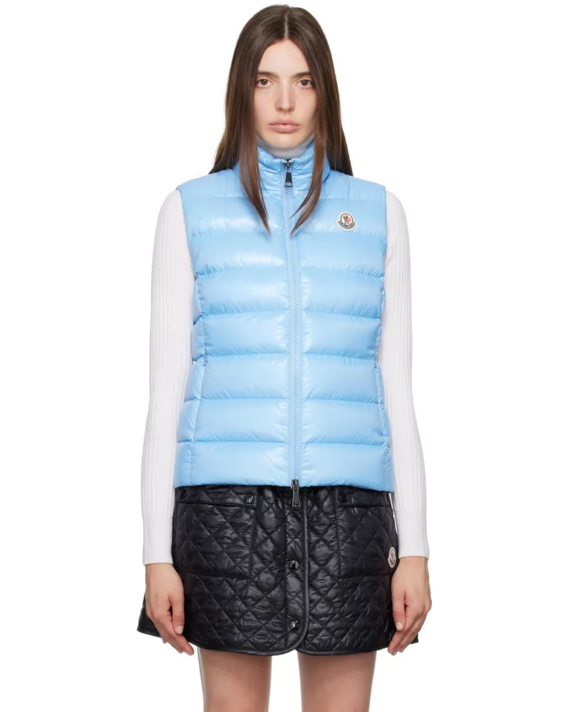 Moncler Blue Ghany Down Vest 713