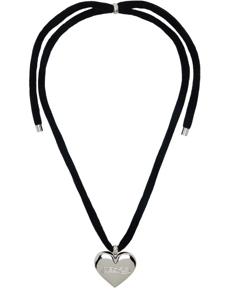 Numbering Black #5754 Necklace Silver