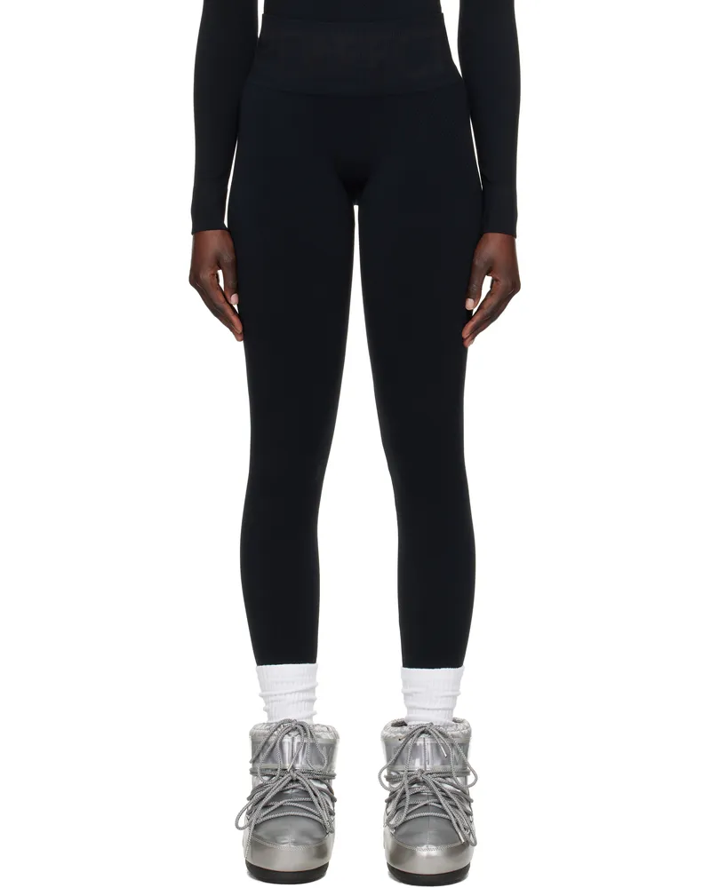 Perfect Moment Black Seamless Sport Leggings Black