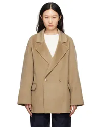 Loulou Studio Taupe Gary Coat Taupe