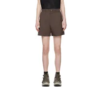 Brown Stufur Shorts