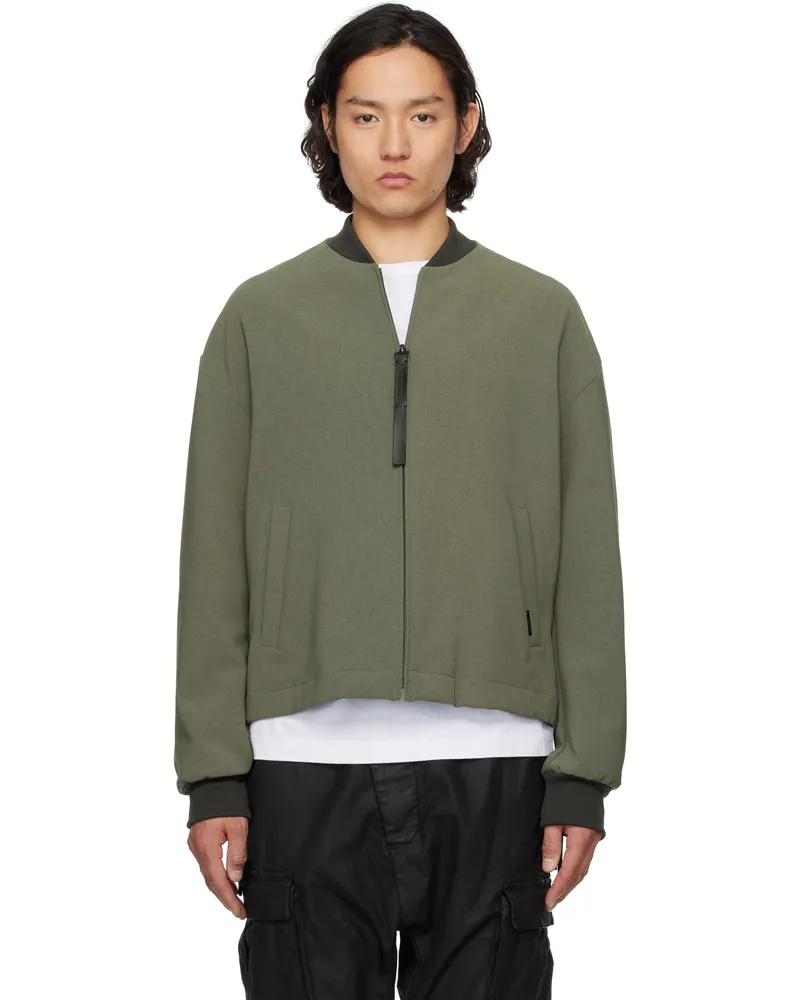 N.HOOLYWOOD Khaki Blouson Bomber Jacket Khaki