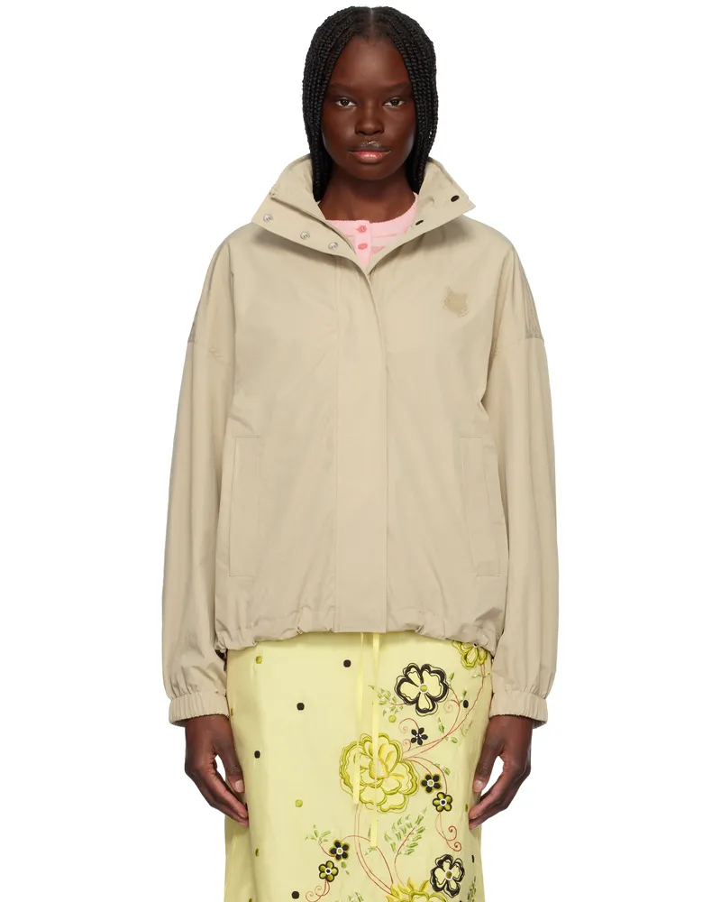 Kitsuné Beige Windbreaker Jacket 0176