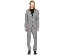 Gray Slim-Fit Suit