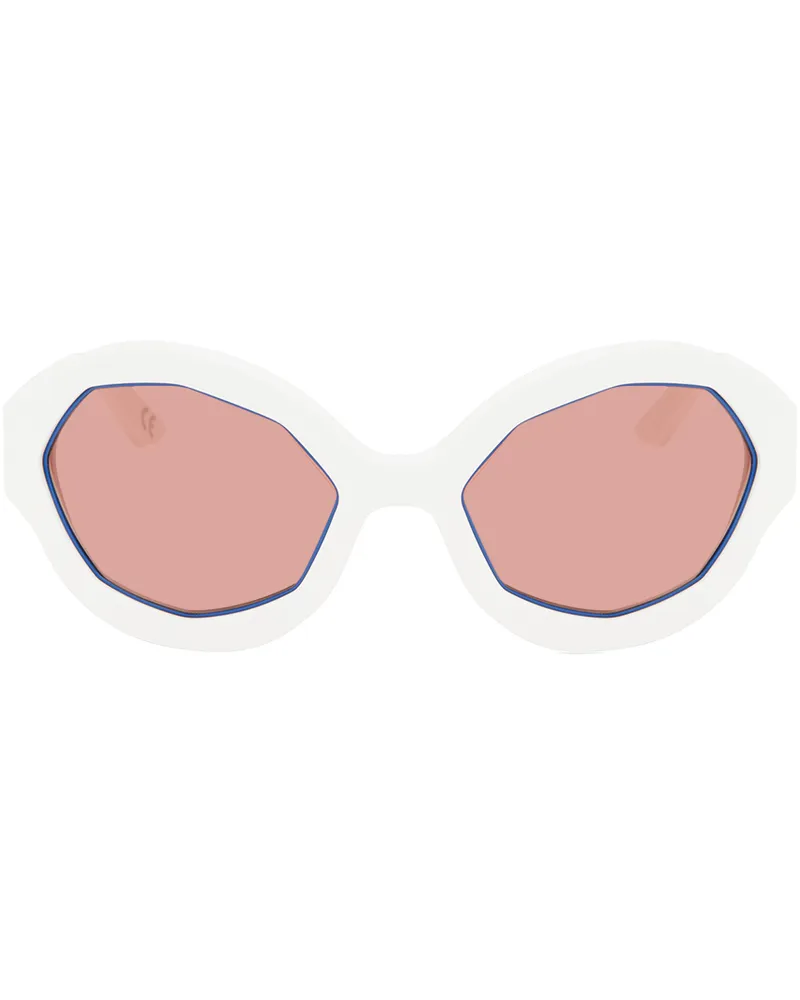 Marni White RETROSUPERFUTURE Edition Cumulus Cloud Sunglasses Cloud