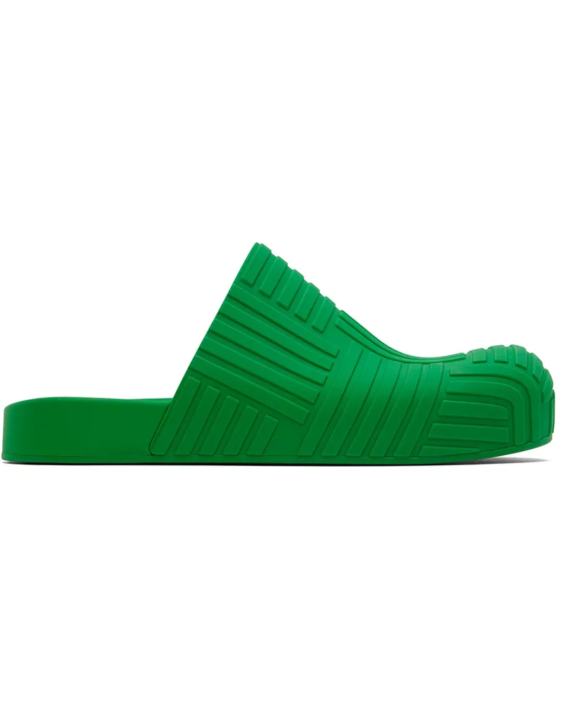 Bottega Veneta Green Slider Sandal 3708