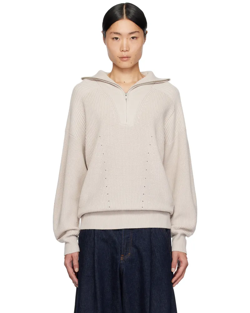 Isabel Marant Beige Benny Sweater 90be
