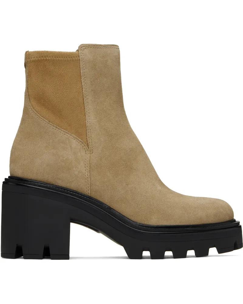 Rag & Bone Tan Quinn Chelsea Boots Camelsd