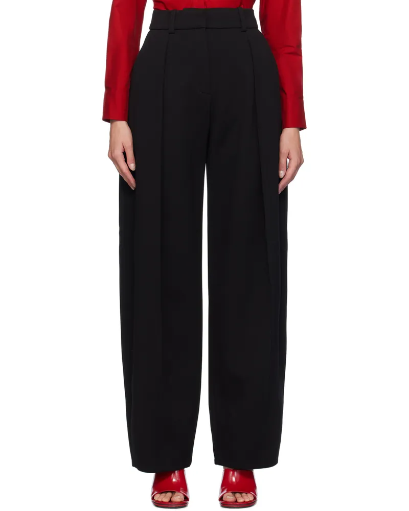 Jacquemus Black La Casa 'Le pantalon Paseo' Trousers 990