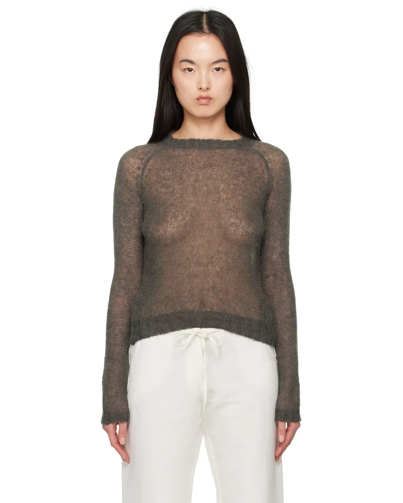 GIMAGUAS Gray Kiss Sweater Grey