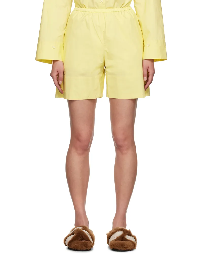 By Malene Birger Yellow Siona Shorts 76e