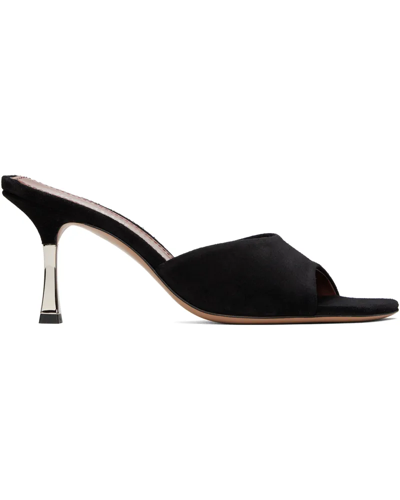 Paris Texas Black Lorena 75 Mules Black