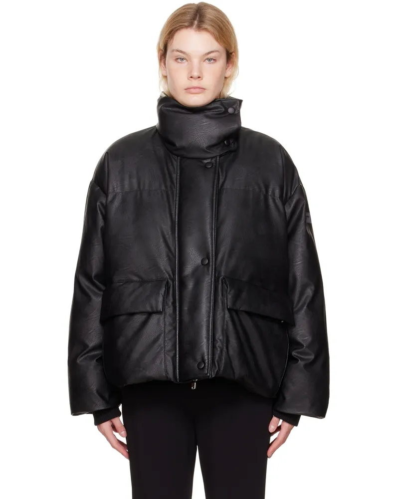Stella McCartney Black Alter Mat Puffer Jacket 1000