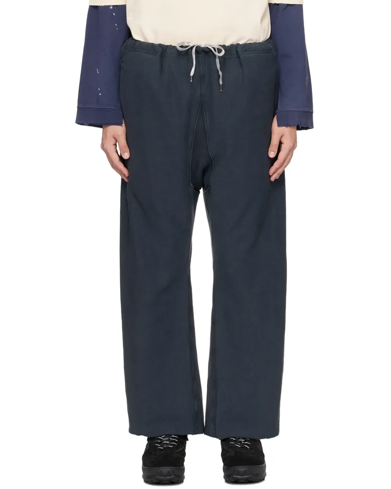 Maison Margiela Black Raw Edge Sweatpants 860