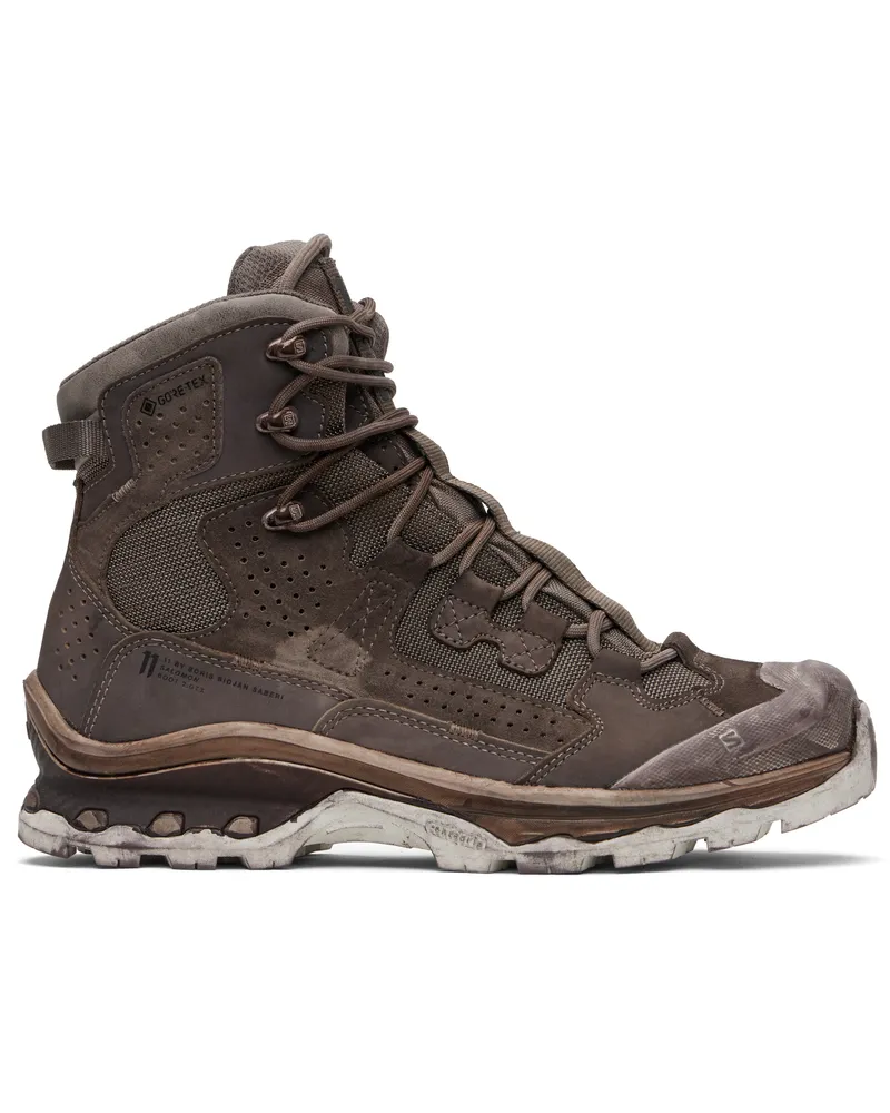Boris Bidjan Saberi Brown Salomon Edition 2 GTX Boots Dirty
