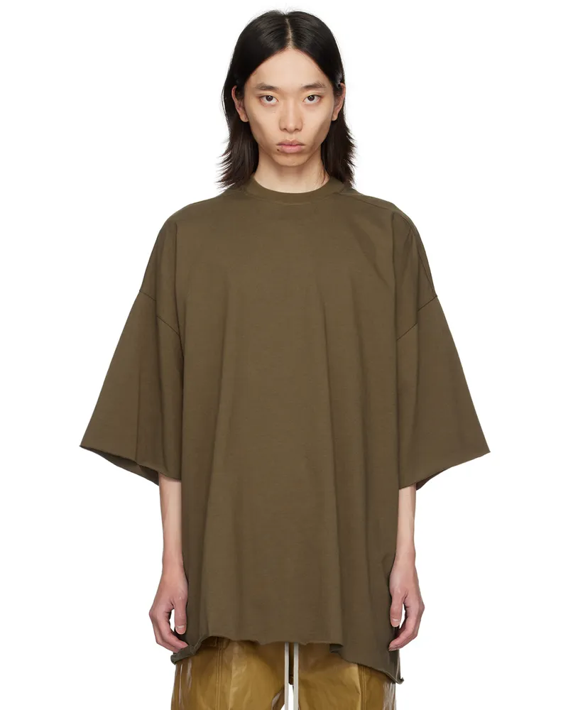 Rick Owens Khaki Porterville Tommy T-Shirt 35