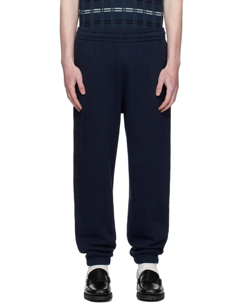 Lacoste Navy Fleece Sweatpants Navy