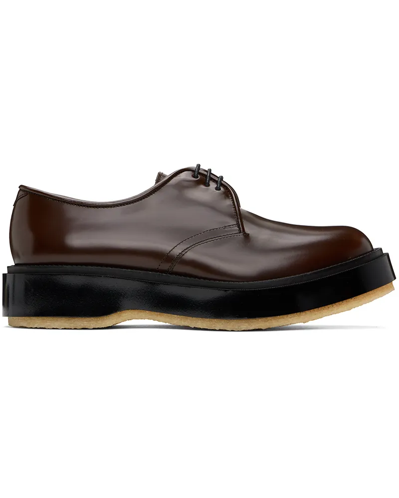 Adieu Paris Brown Type 54C Derbys Dark