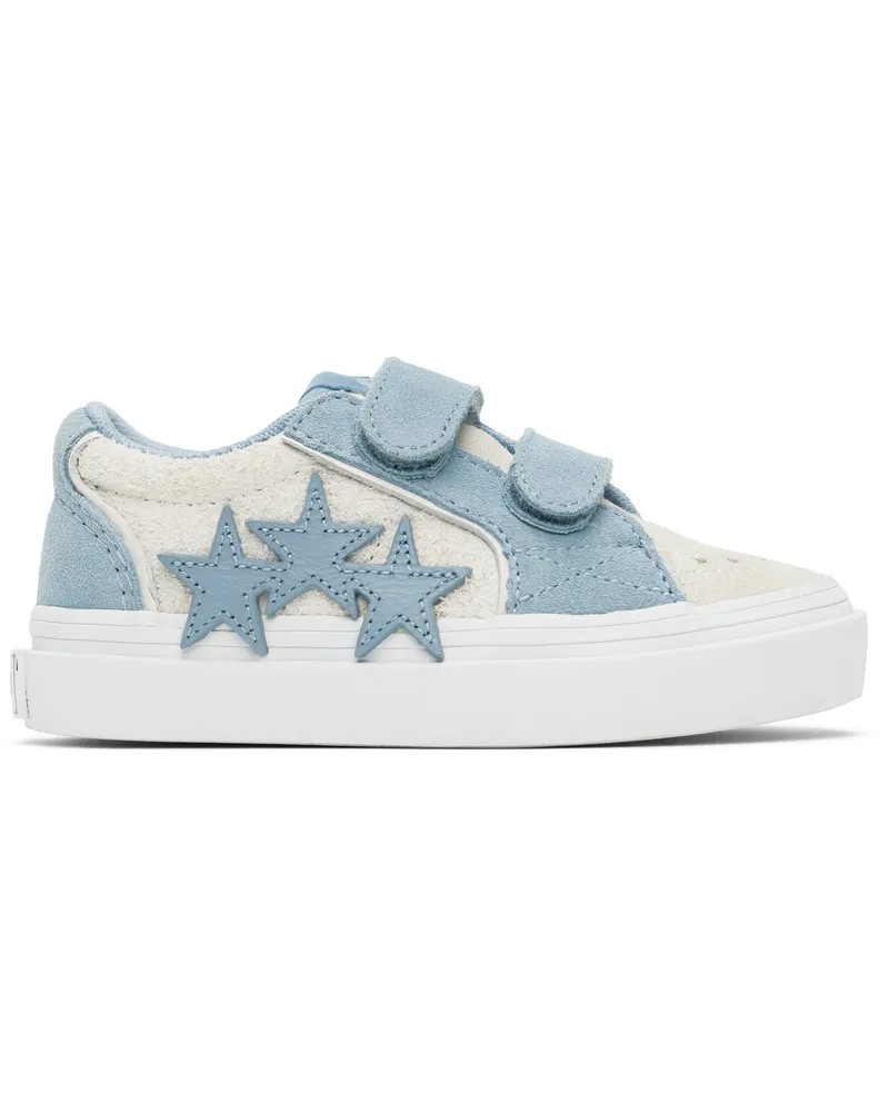 Amiri Kids Blue & Off-White Sunset Skate Low Sneakers Ocean