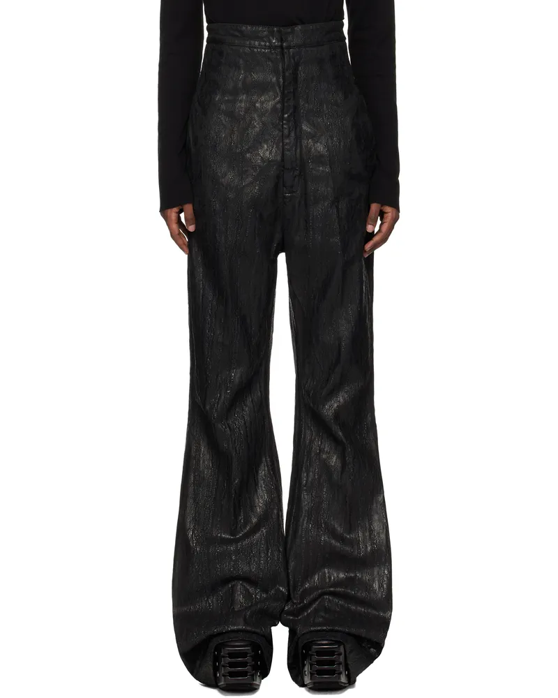 Rick Owens Black Porterville Dirt Lido Jeans 09