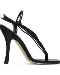 Christopher Esber Black Rosa Strappy Heels Black