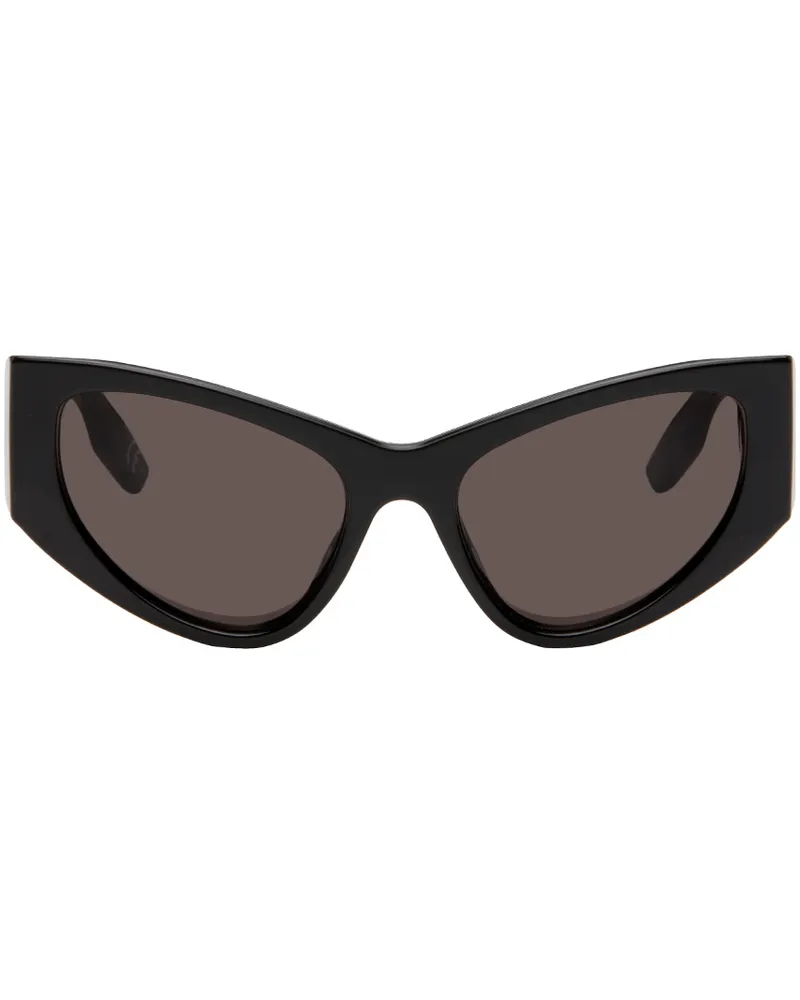 Balenciaga Black LED Frame Sunglasses Black-black-grey