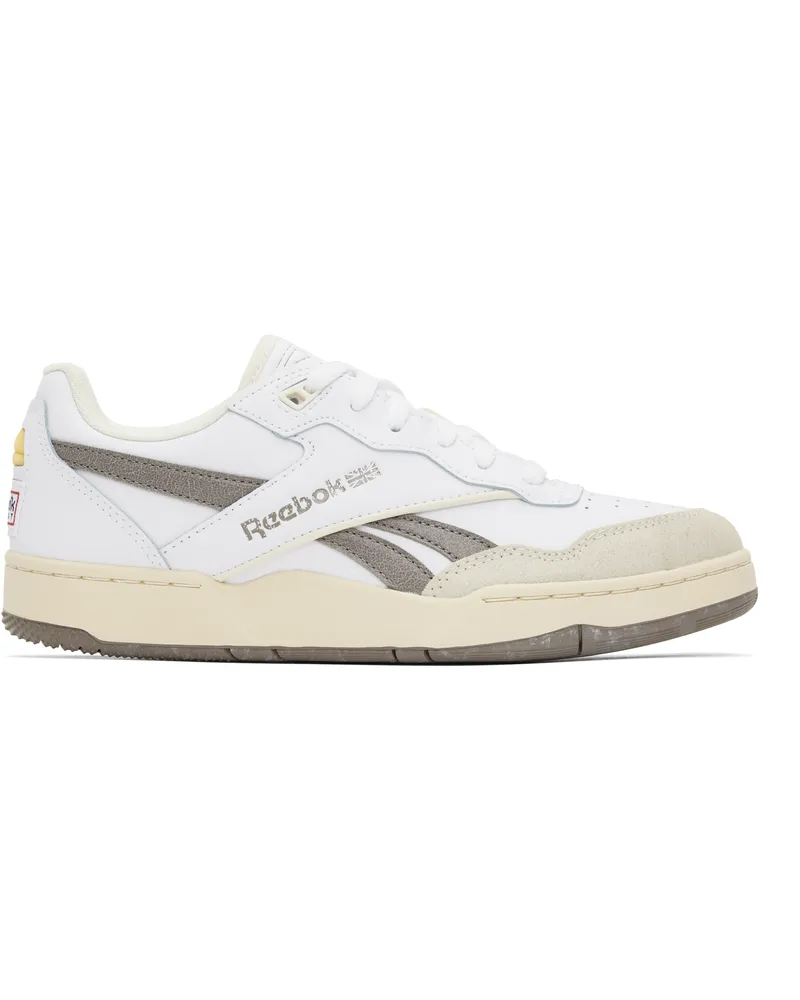 Reebok White BB 4000 II Basketball Sneakers White