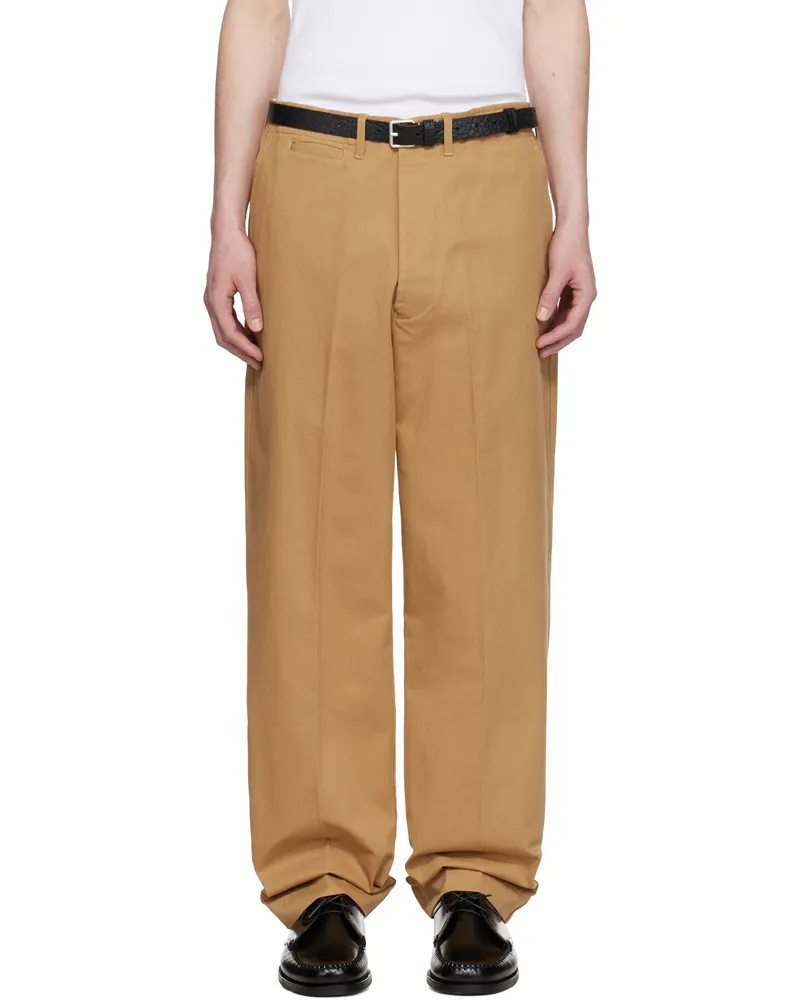 Merz b. Schwanen Tan CHINO01 Trousers 16