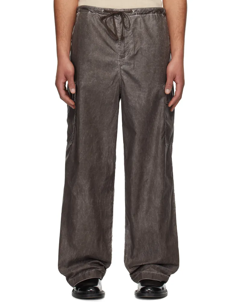 Our Legacy Brown Way Cargo Pants Brown