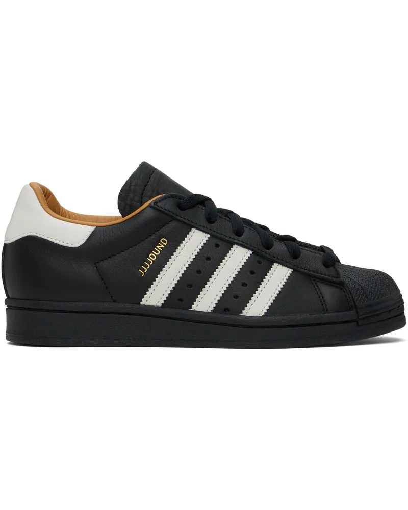 adidas Black JJJJound Edition Superstar Sneakers Core