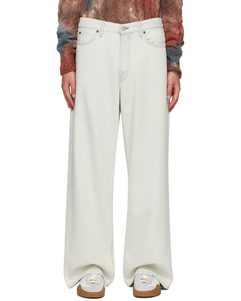Acne Studios Blue Five-Pocket Jeans Light