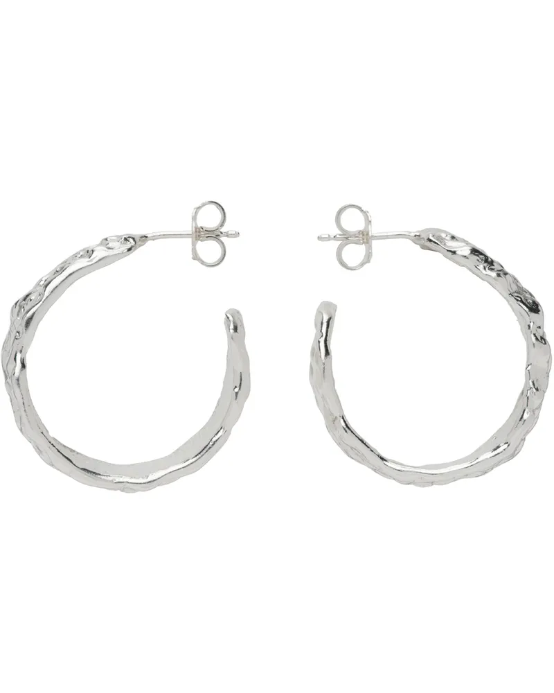 octi Silver Avocado/Lava Earrings Silver