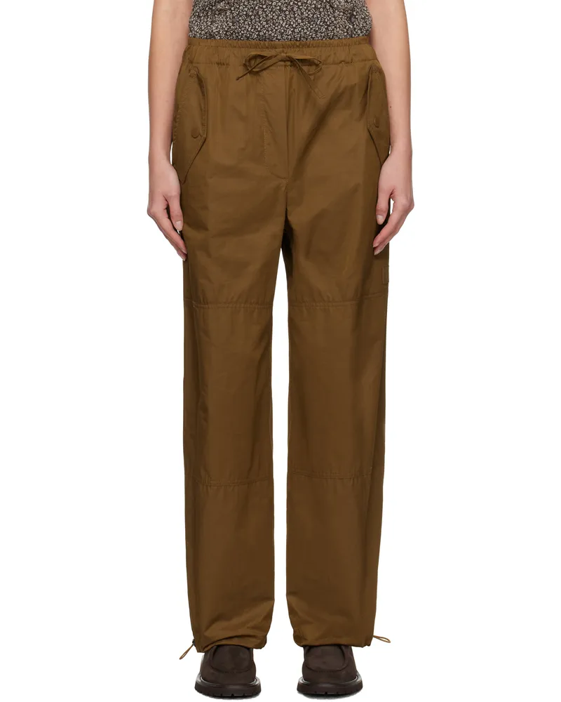 Max Mara Brown Rosatea Trousers 002