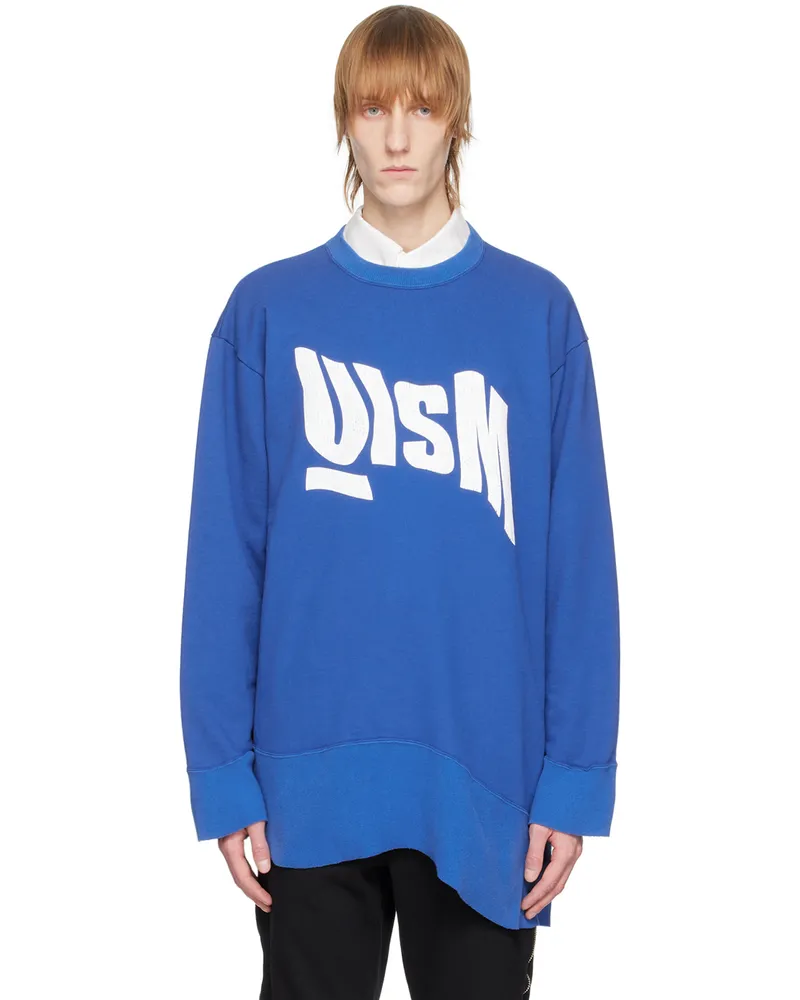 Undercover Blue Printed Sweatshirt Blue